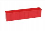 WURTH Pojemnik systemowy czerwony szer. 462 mm - obrazek 2