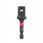 MILWAUKEE Adapter gniazda Shockwave 1/4" Hex - 1/2" kwadrat- 1szt.