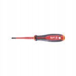 MILWAUKEE Wkrętak izolowany VDE Pozidriv/płaski, PZ/SL1x80mm - obrazek 2