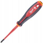 MILWAUKEE Wkrętak izolowany VDE do śrub Pozidriv, PZ1x80mm