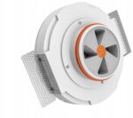Anemostat bezramkowy nawiewno wywiewny Ergovent RONDO 160mm - obrazek 2
