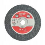 MILWAUKEE Tarcza cienka do cięcia metalu PRO+ 76x1x10mm 5szt.